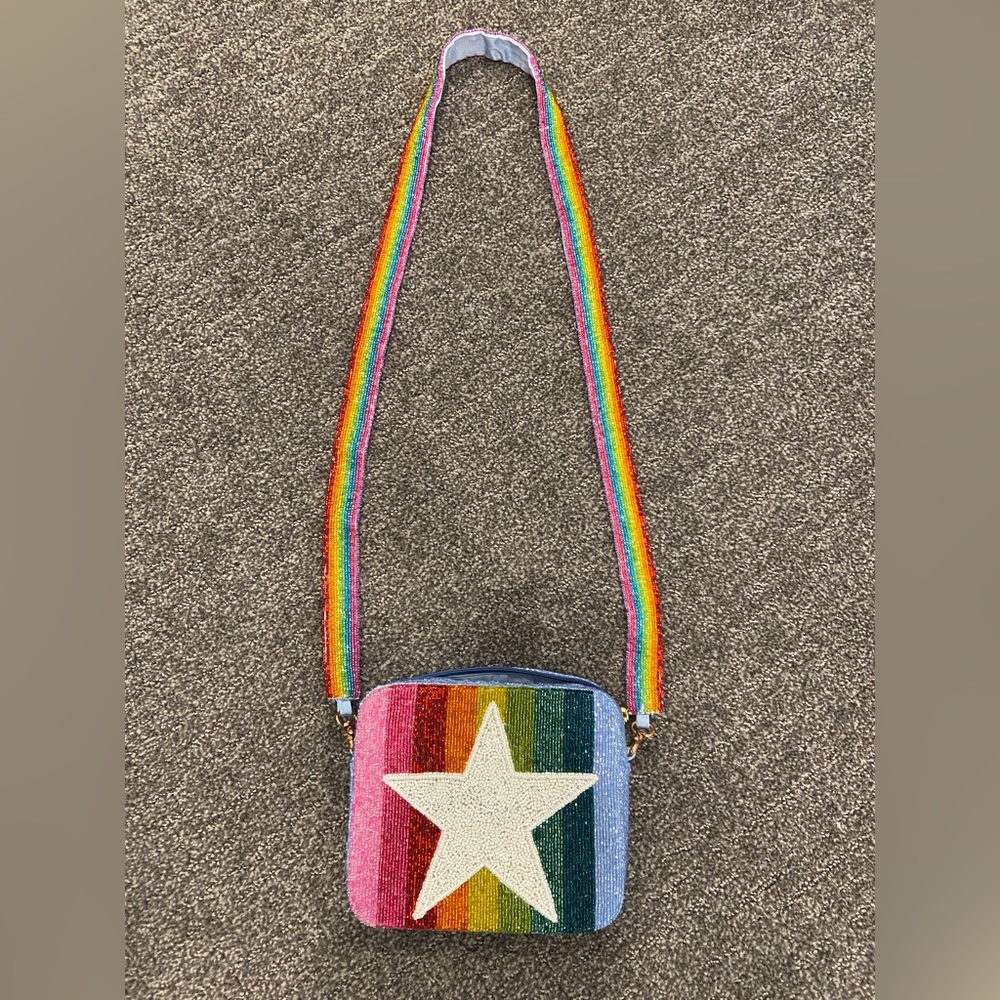 Tiana NY beaded crossbody bag